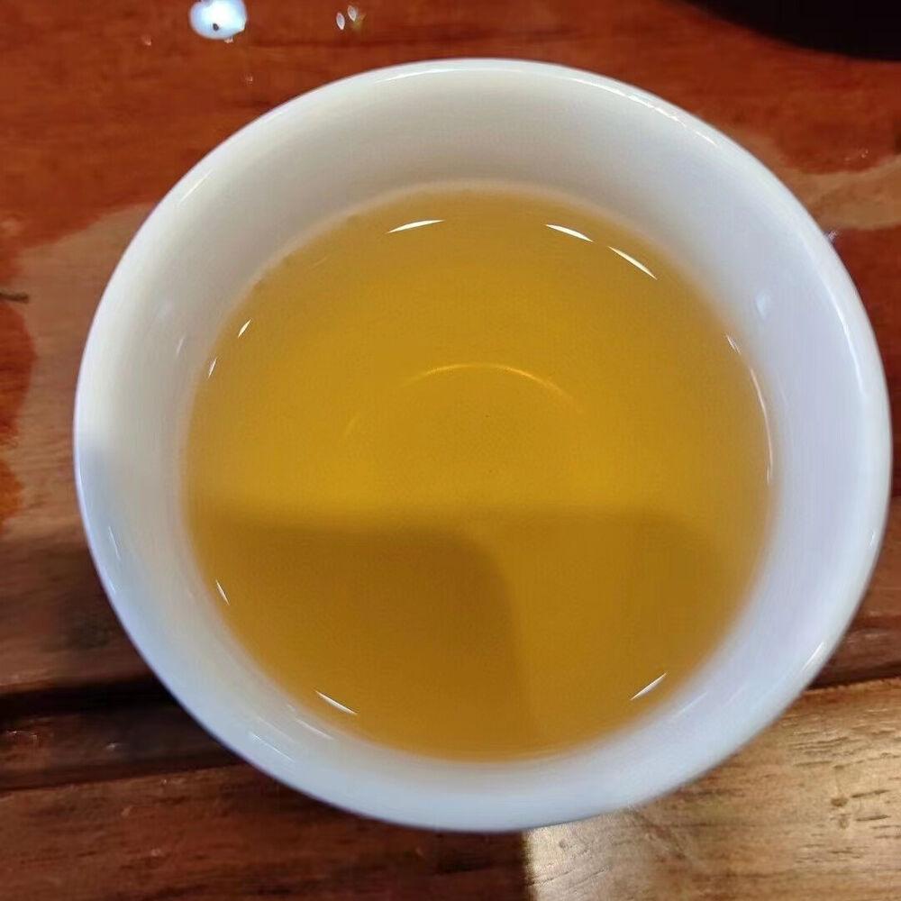 HelloYoungTea 250g Yunnan Aged Pu'er Raw Brick Tea 2008 Wujinhao Old Pu-erh Tea Puerh Raw Tea