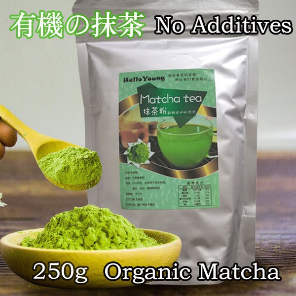 HelloYoung Organic Matcha Green Tea Powder Authentic Japanese Matcha Powder Unsweetened Matcha Tea Powder from Japan weight loss