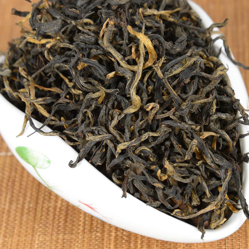 HelloYoungTea 500g Yunnan Fengqing Dian Hong Mao Feng Ancient Tree Dian Hong KungFu Black Tea