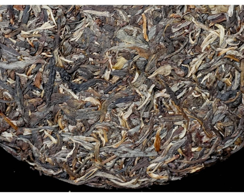 HelloYoungTea Yunnan Yiwu Guafengzhai 2021 Premium Ancient Tree Raw Pu-erh Gong Tea Cake 357g