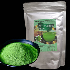 HelloYoung 100% Organic Matcha Japanese Green Tea Powder Vegan Gluten-Free matcha green tea powder