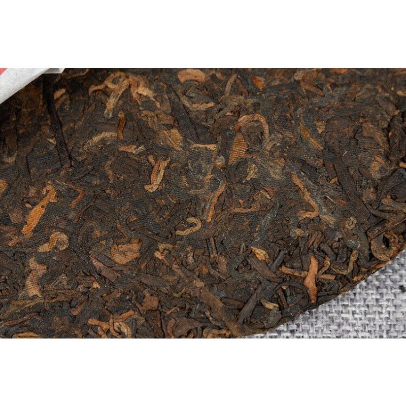 Yunnan Pu'er Ripe Tea 357g Big Golden Bud Ripe Puerh Tea Cake