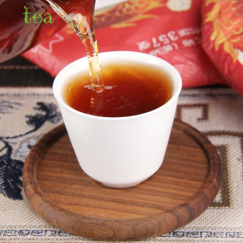 HelloYoungTea Dragon Puer Cake, Year of the Dragon Zodiac Sign, Chen Xiang, Ripe Cake Golden Dragon Ancient Tree Puer Tea, Ripe Tea Cake Yunnan Cizi Cake