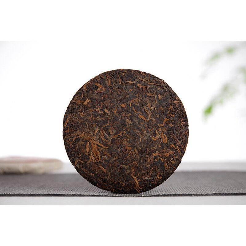 HelloYoungTea 100g Yunnan Puerh Tea Menghai Ripe Tea Run Cakes Big Tree Small Cakes Ripe Tea