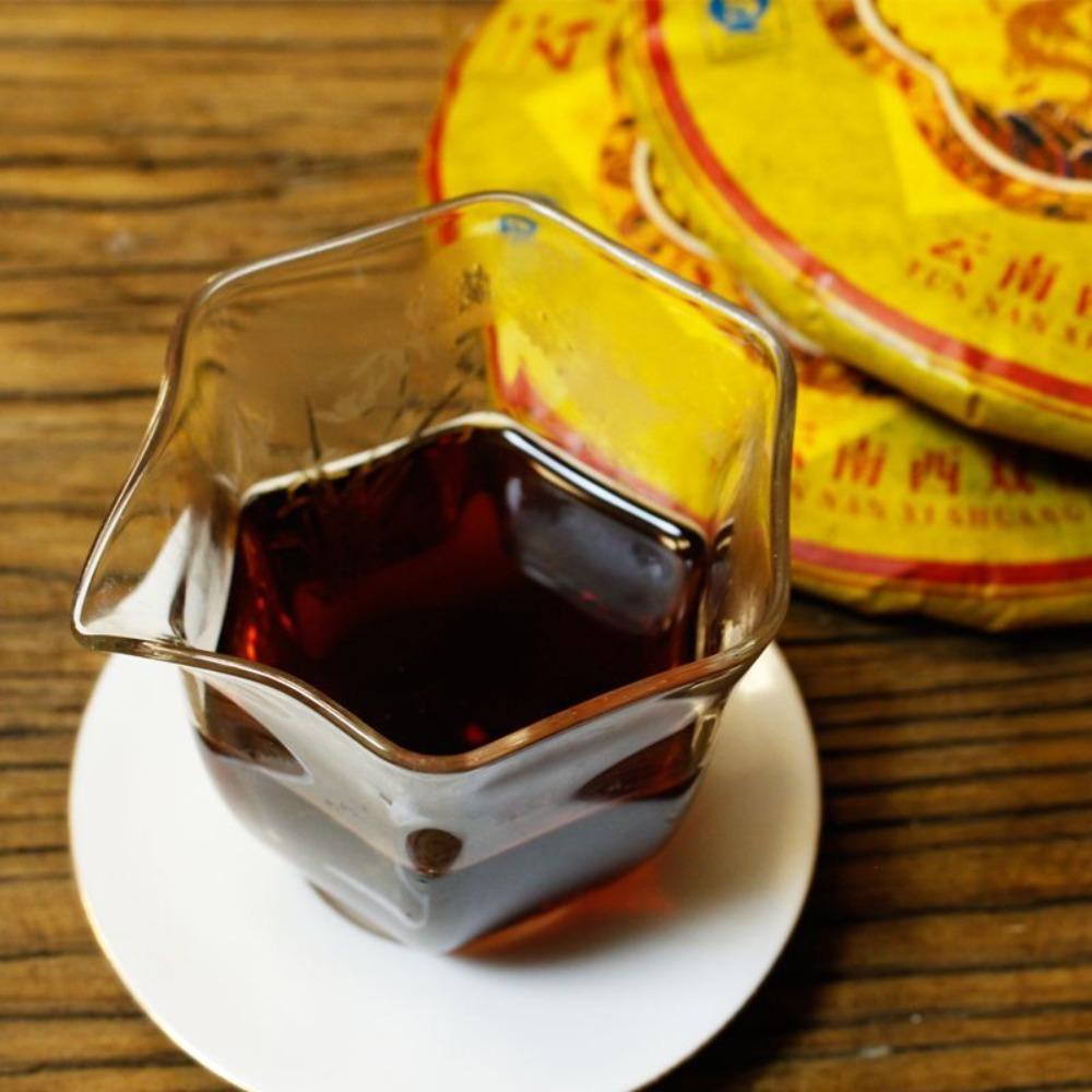 HelloYoungTea 357g Yunnan Guyi Pu-erh Tea Ripe Imperial Organic Black