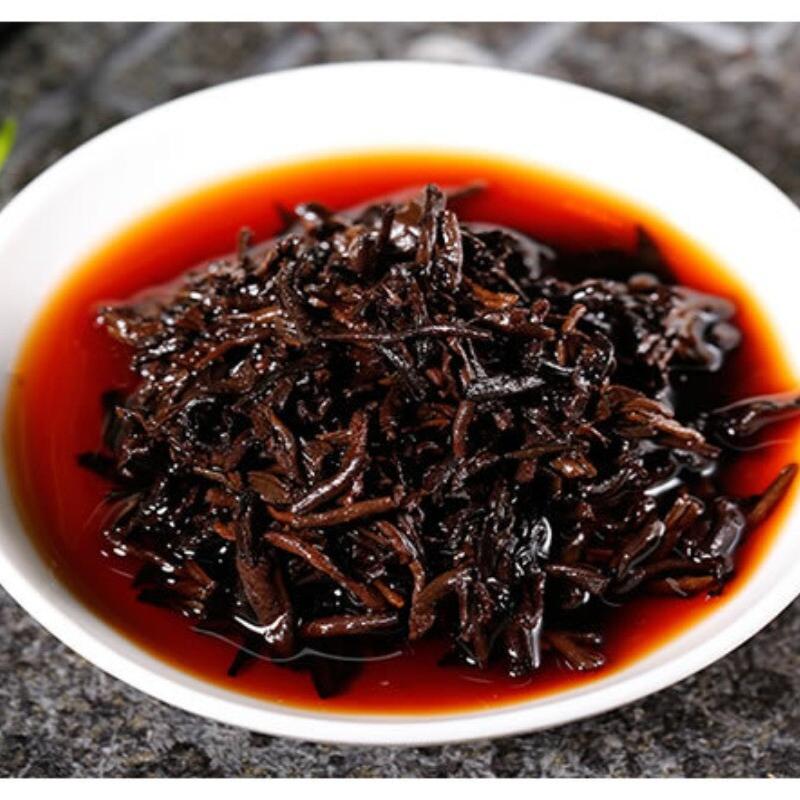 HelloYoungTea Yunnan Bulang Mountain Grade 1 Premium Pu-erh Ripe Loose Leaf Gift Box 250g