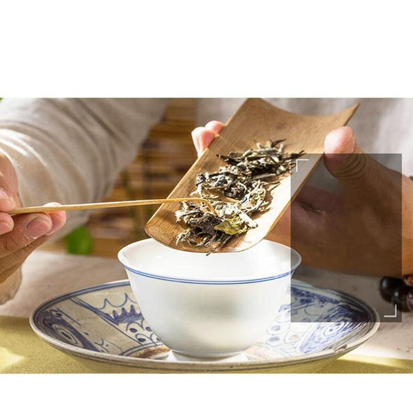 HelloYoungTea 350g Fuding White Tea Shoumei Tea Brick Old White Tea Brick Alpine Panxi