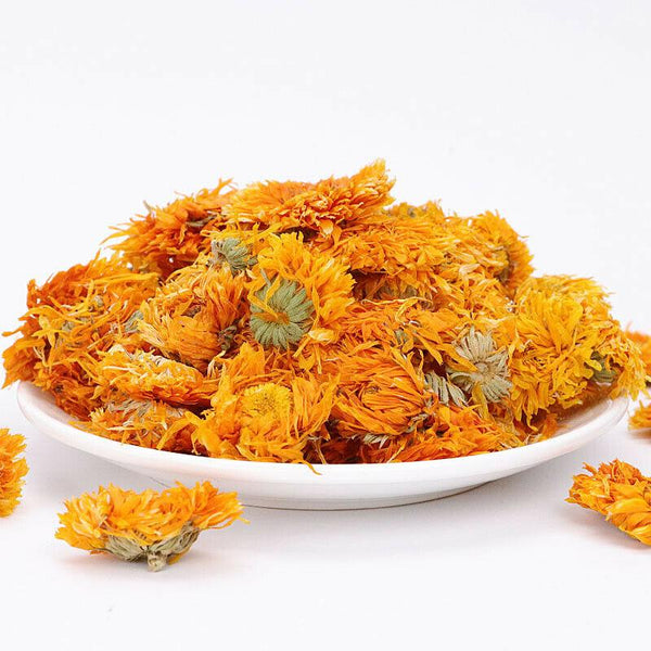 HelloYoungTea Chinese Marigold Tea Genuine Female Flower Herbal Tea Calendula Officinalis Tea
