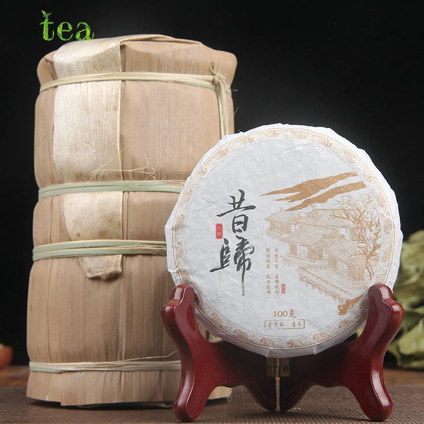 HelloYoungTea Yunnan Raw Pu'er Tea Cake 100g Wild Sigui Ancient Tree Banchang