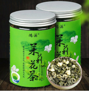 HelloYoung Original Premium Jasmine Green Tea Romantic Falling Snow Jasmine Tea 250g Main image