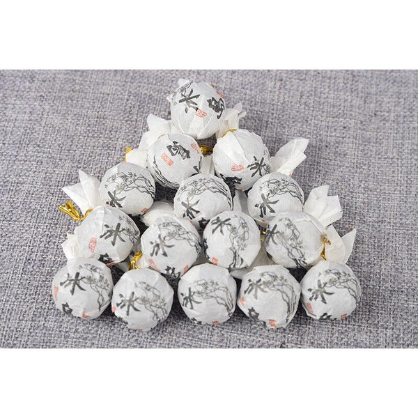 HelloYoungTea 500g Pu'er Raw Tuocha Iceland Dragon Pearl Yunnan Pu'er Tea