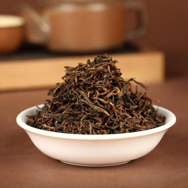 HelloYoungTea Dian Hong Golden Black Tea Spring Gift Healthy Loose Leaf