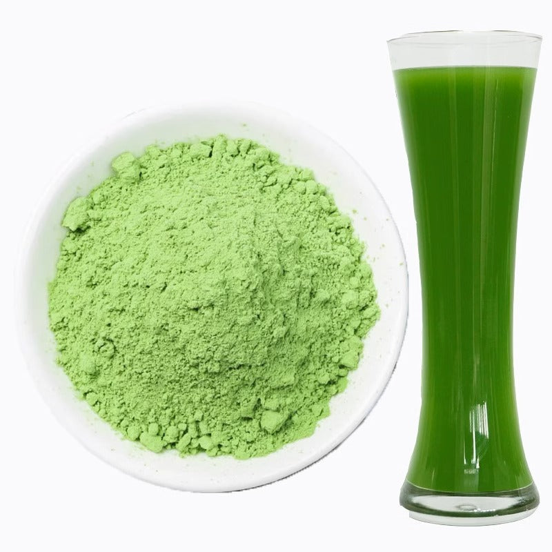 HelloYoung Barley Grass Powder Non-GMO, Vegan, and Non-Irradiated - Rich In Antioxidants, Protein, Fiber, Minerals, Chlorophyll, Amino Acids and Protein - 250 Grams Secondary image