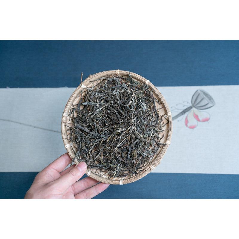 HelloYoungTea 500g Icelandic Dam Crooked Head Spring Ancient Pu-erh Raw Tea Honey Orchid Aroma
