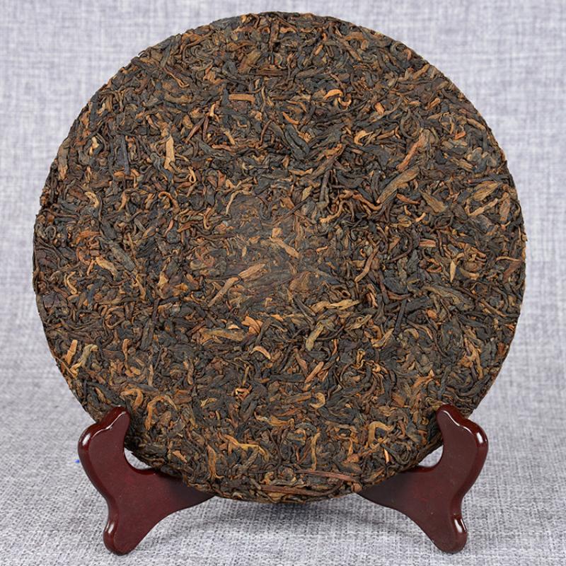 HelloYoungTea Ancient Tree Tea Ming Qian Spring Tea357g Pu'er Tea Lao Banzhang Mellow Aroma