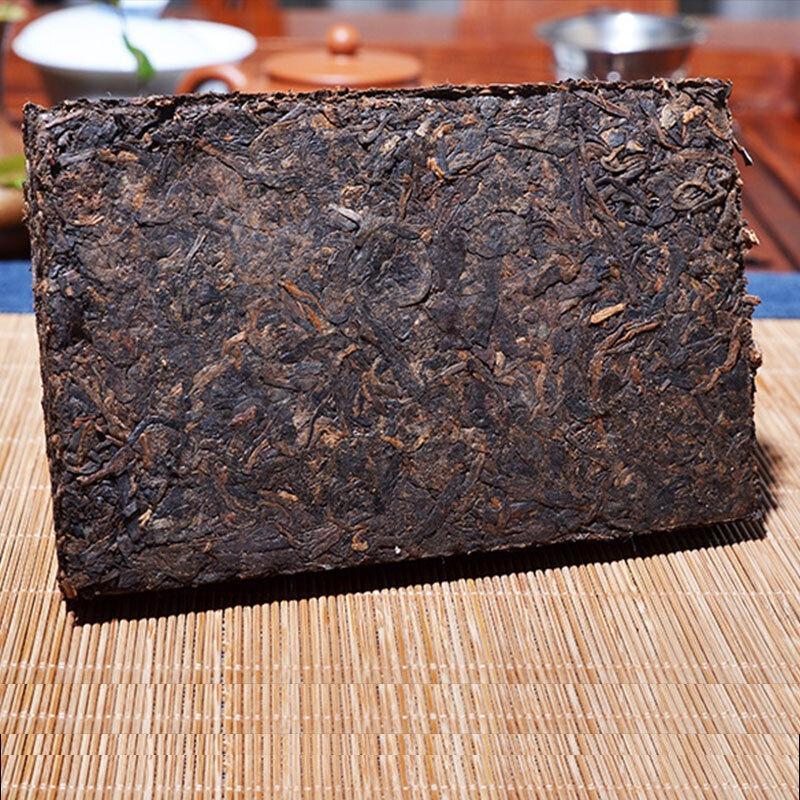 HelloYoungTea Yunnan Pu'er Ripe Tea Brick Jujube Scented Old Tea Brick 250g