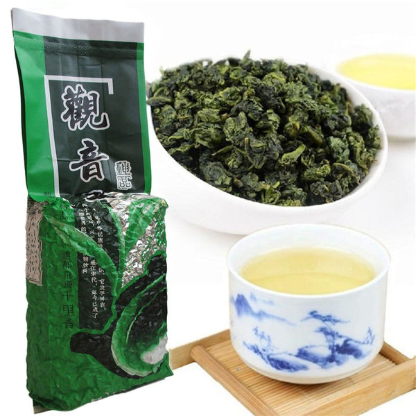 HelloYoung 250g Healthy Drink Organic Tikuanyin Green Tea Anxi Tie Guan Yin Oolong Tea Herb