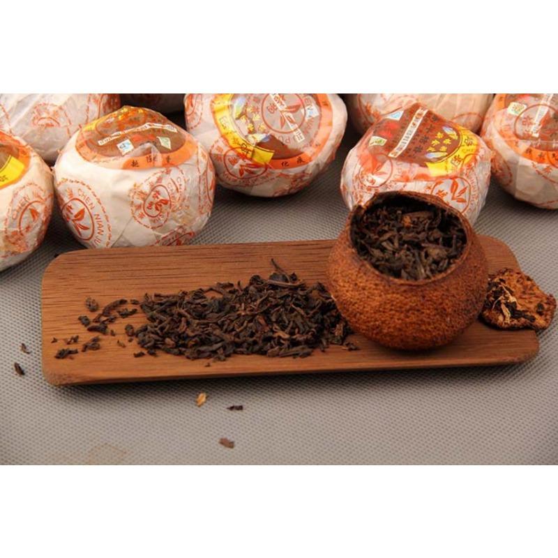 Pu-erh Tea Ripe Tea Citrus Pu-erh Tea Aged Orange Pu Tea Orange Pu Date Aroma