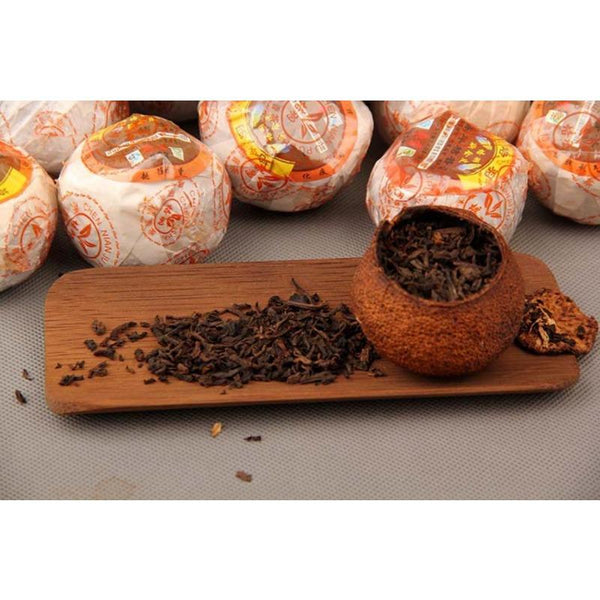 Pu-erh Tea Ripe Tea Citrus Pu-erh Tea Aged Orange Pu Tea Orange Pu Date Aroma