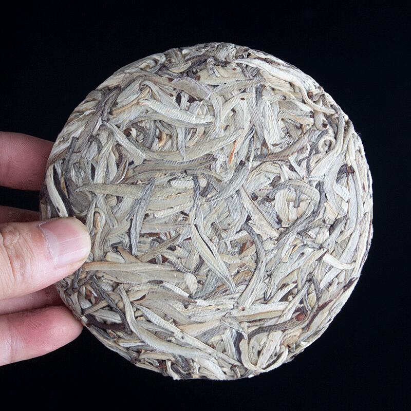 HelloYoungTea Yunnan White Tea Cake Baihao Yinzhen 100g Premium Buds High Mountain Tea