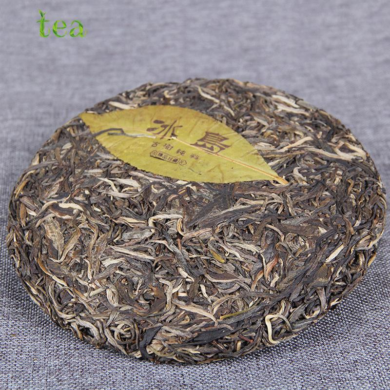 HelloYoungTea Yunnan Pu'er Raw Tea Cake, Mengku Pu'er, Iceland Pure Raw Tree, 357g
