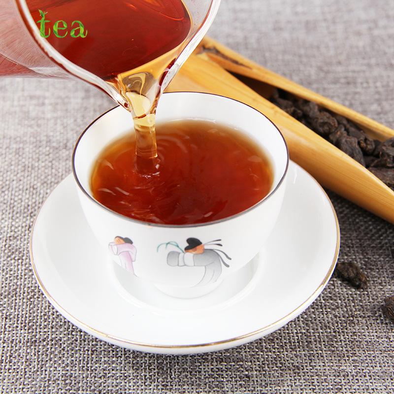 HelloYoungTea Excellent Puer Tea, Menghai Original Flavor Tea, Fossil Aromatic Puer Tea, Crushed Silver Aged Tea, Wholesale, 500g