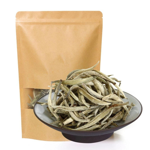500g Supreme Silver Needle White Tea Chinese Tips Bai hao Yin zhen Loose Leaf 500克特级白毫银针白茶 中国芽尖 散茶