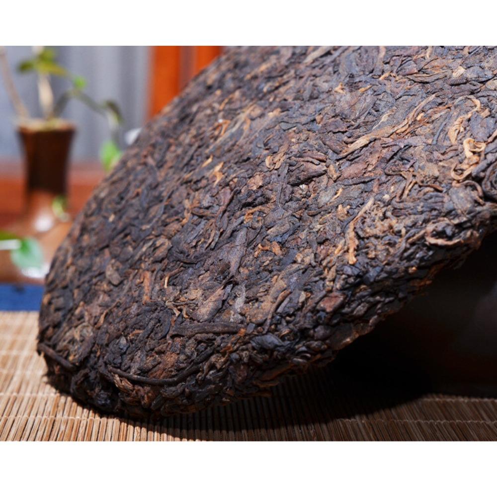 HelloYoungTea Yunnan Old Tree Pu-erh Tea 357g Early Spring Ripe Puer Cake Healthy Black Tea