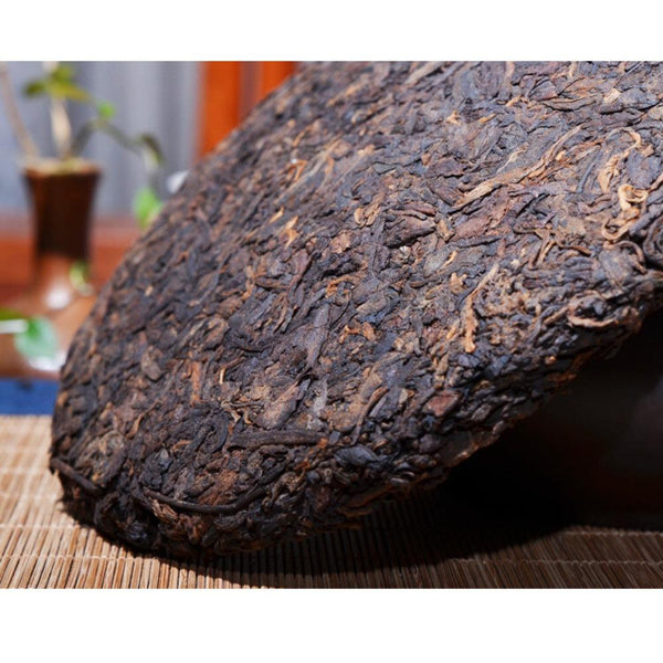 HelloYoungTea Yunnan Old Tree Pu-erh Tea 357g Early Spring Ripe Puer Cake Healthy Black Tea