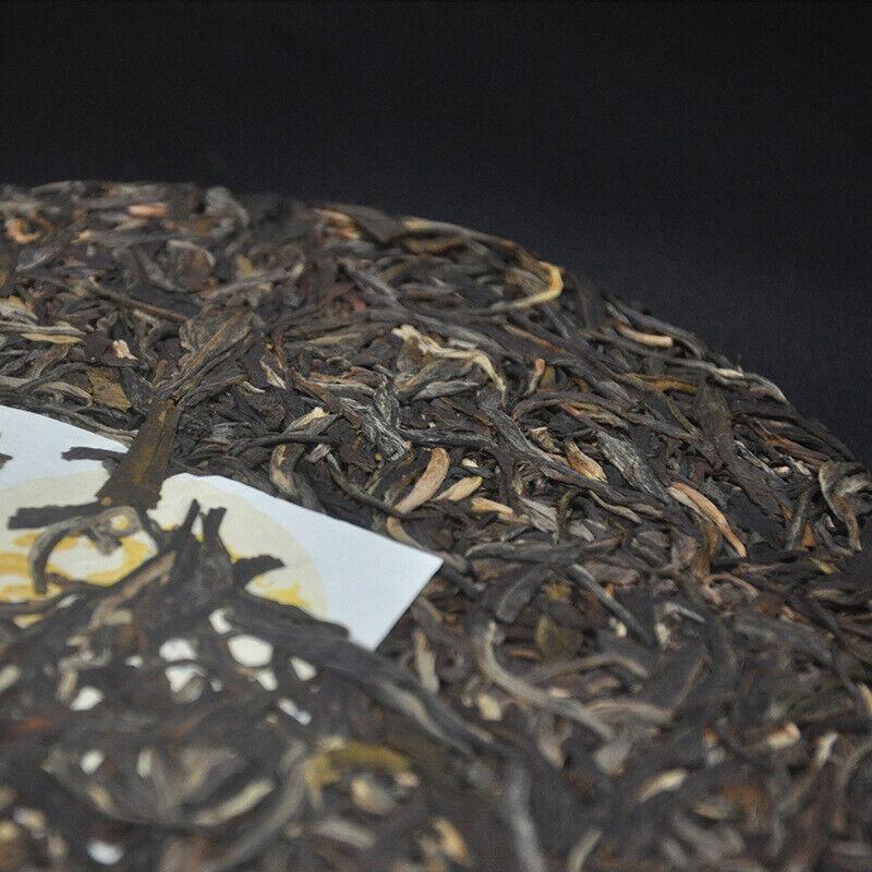 HelloYoungTea 357g Yunnan Tea Pu'er Raw Tea Savage Ancient Tree Pu'er Tea Pu'er Tea Cake