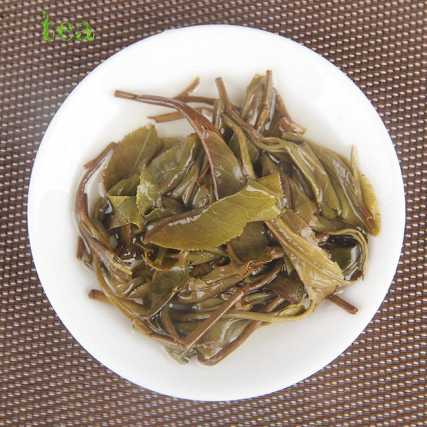 HelloYoungTea Raw Pu'er Tea Cake, Six Great Ancient Tea Mountains, Yule Mountain, Ancient Trees, Pure Ingredients, 357g Raw Loose Leaf Pu'er