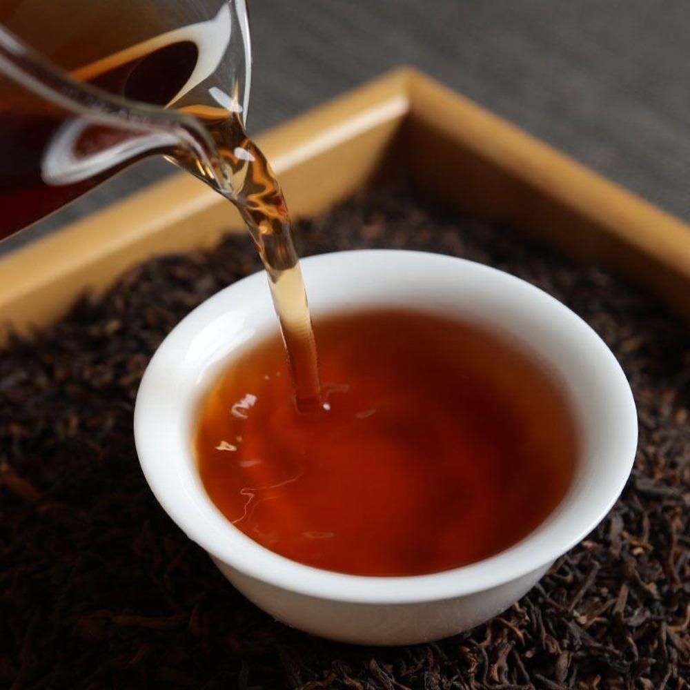 HelloYoungTea Yunnan Palace Sweet Aged Ripe Puer Tea 500g