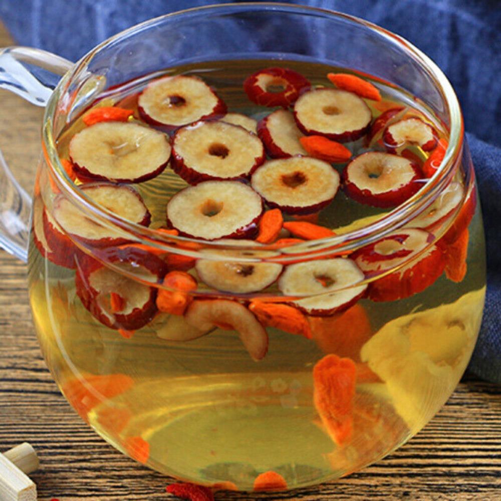 HelloYoungTea 120g Mixed Red Date Longan Fruit Tea Herbal Chinese Health Drink