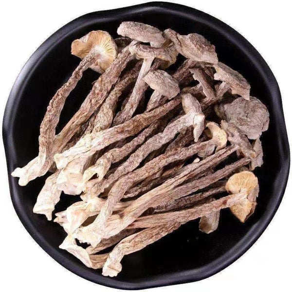 HelloYoungTea 250g Premium Dried Velvet Mushroom Wild Edible Fungi Forest Superfood