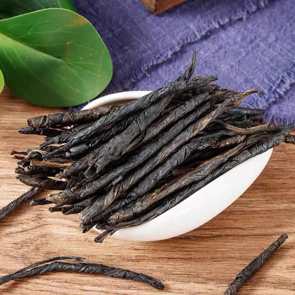 HelloYoungTea Premium Hainan KU DING Big Leaf Kuding Tea Herbal Tea Bitter Tea China Green Tea