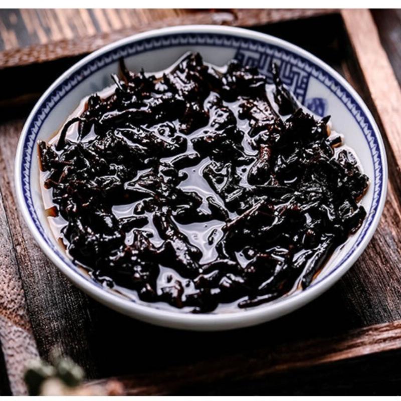 HelloYoungTea Yunnan Bulang Mountain Premium Bulang Golden Bud Pu-erh Ripe Cake 357g