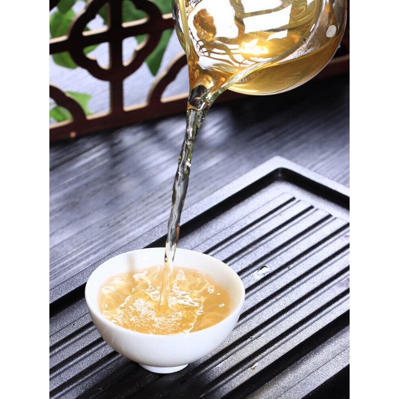 HelloYoungTea 500g Youle Mountain Orchid Fragrance Pu-erh Raw Tea First Spring Sun Green Tea