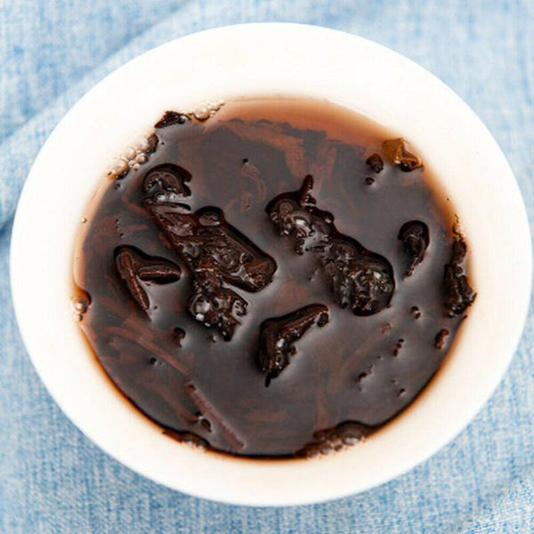 HelloYoungTea Aged Yunnan Pu Erh Tea Cake 357g Glutinous Rice Aroma