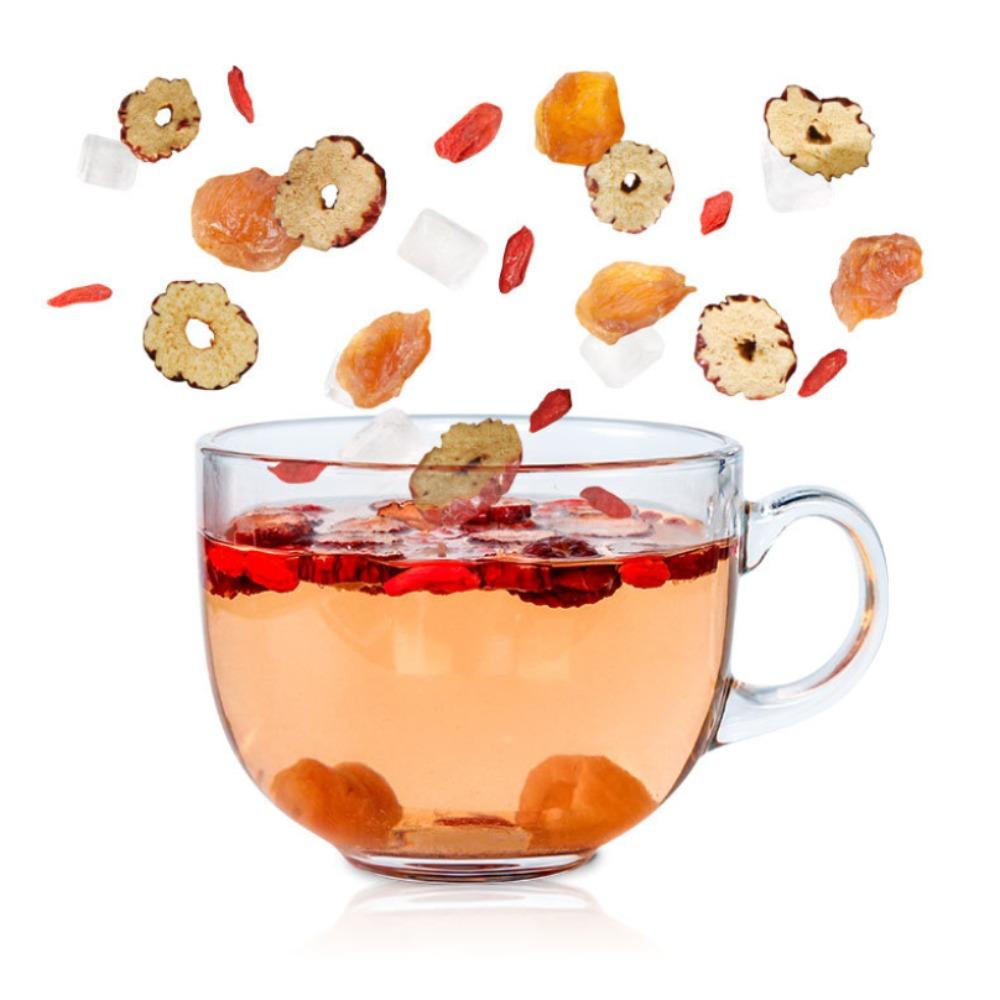 HelloYoungTea 120g Mixed Red Date Longan Fruit Tea Herbal Chinese Health Drink
