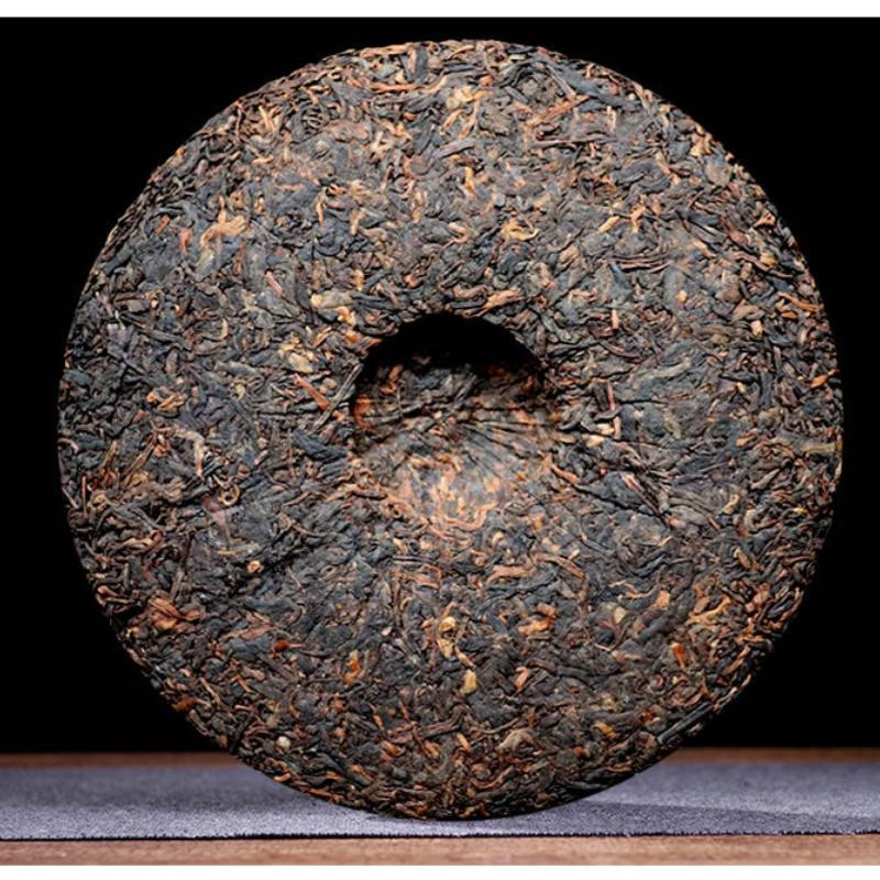HelloYoungTea Yunnan Jingmai Mountain 2014 Premium Ancient Tree Pu-erh Ripe Cake 357g
