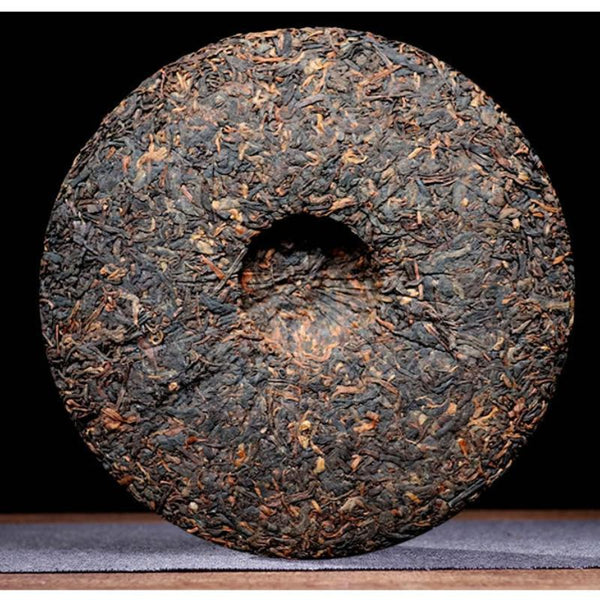 HelloYoungTea Yunnan Jingmai Mountain 2014 Premium Ancient Tree Pu-erh Ripe Cake 357g