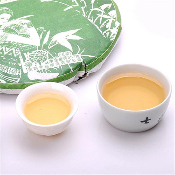 HelloYoungTea Yunnan Puerh Tea Ripe Lao Pu Er Organic Chinese Fermented Healthy Gift