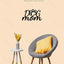 Dog Mom Paw Metal Wall Decor - Perfect Gift for Dog Lovers, Home Décor for Living Room, and Stylish Iron Art Decoration