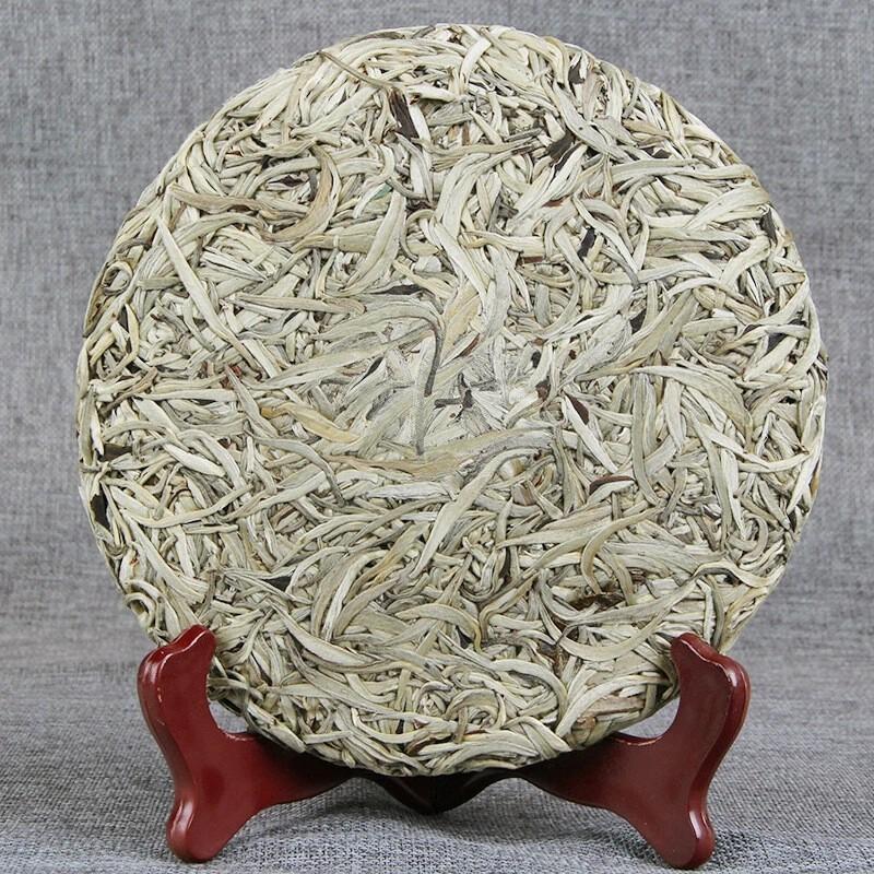 HelloYoungTea 357g Silver Needle White Tea Ancient Tree Yunnan Moonlight White Single Bud