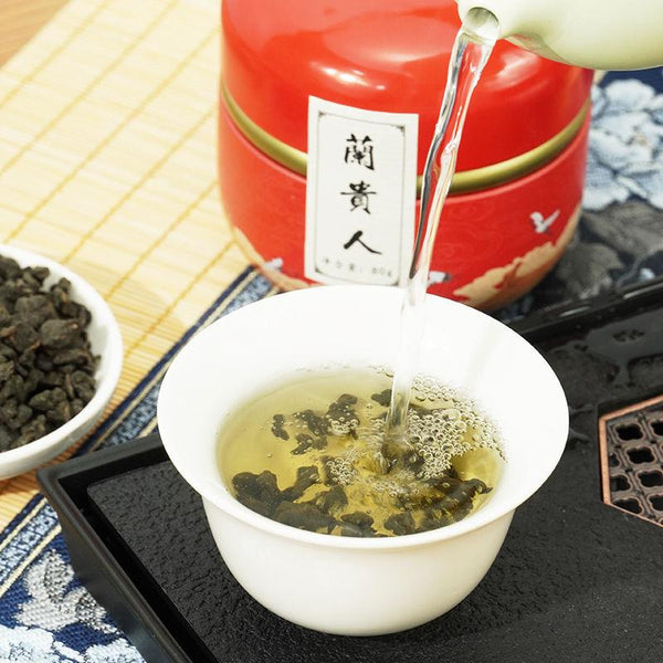 HelloYoungTea Oolong Tea Hainan Lan Guiren Premium Gift Tin Chinese Specialty Tea