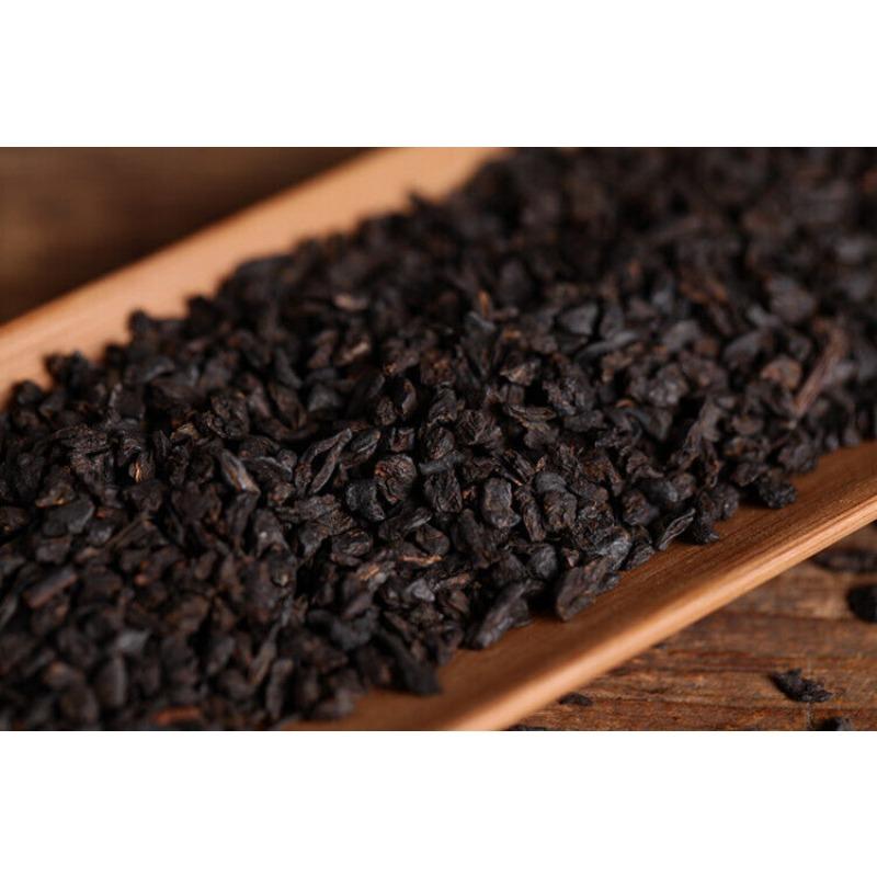 HelloYoungTea Glutinous Rice Fragrance Crushed Silver Tea Fossil Yunnan Pu'er Ripe Tea 500g