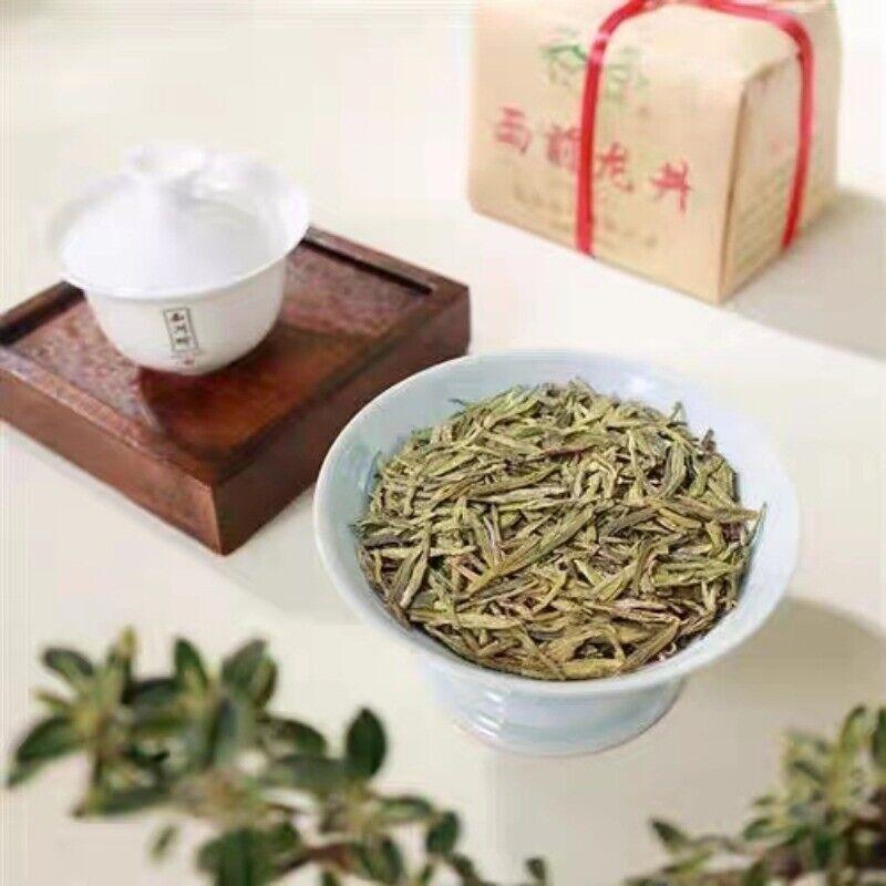 HelloYoungTea 250g 2023 Brand New Super Grade Dragon Well Green Tea Premium Longjing Green Tea