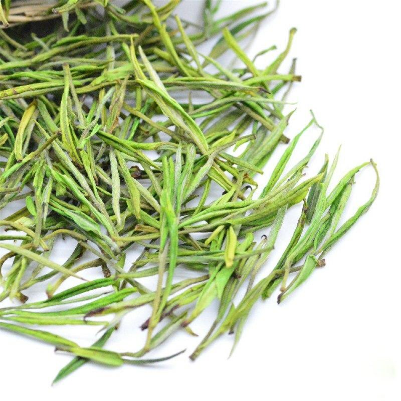 HelloYoungTea Premium Organic Anji White Tea An Ji Bai Cha Pian White Slice Chinese GREEN TEA