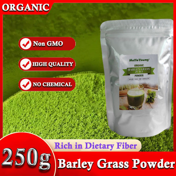 HelloYoung HelloYoung Barley Grass Powder 100% Pure and Natural for lose weight barley powder pure organic body detoxification, moistening intestines, burning fat