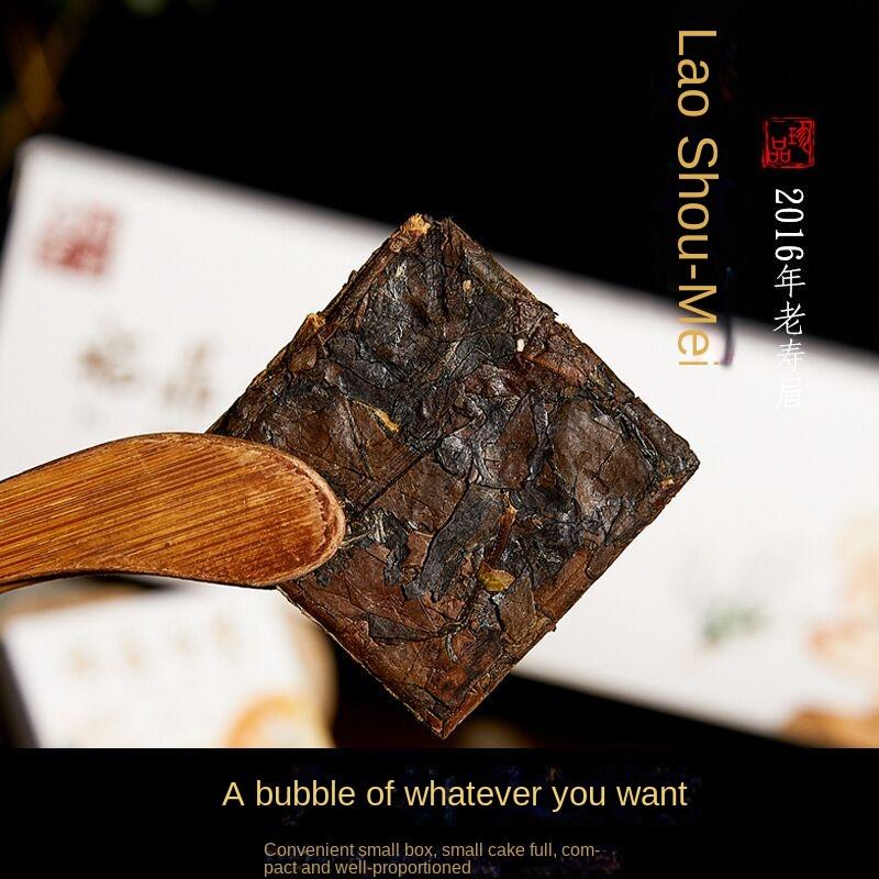 HelloYoungTea Fuding White Tea Old White Tea Gift Box with Small Pieces, Old Longevity Mei Gong Mei, Orange Crap White Tea, Small Biscuits Tea Cake Smoke Bar 福鼎白茶 老白茶小片礼盒，老寿眉贡眉，陈皮/橘皮白茶，小饼干茶饼烟条